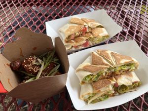   at Mean Mandy's in Asheville