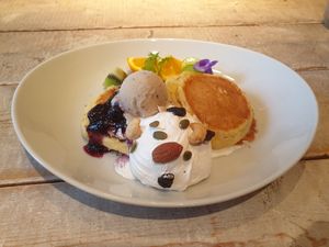 Pancakes at AIN SOPH.Journey in Tokyo