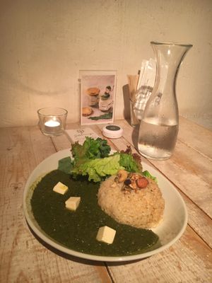 グリーンカレー Green curry  at AIN SOPH.Journey in Tokyo