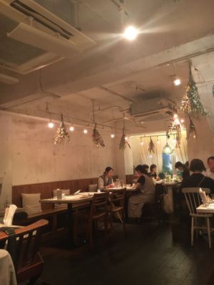 Inside of restaurant (second floor)  at AIN SOPH.Journey in Tokyo