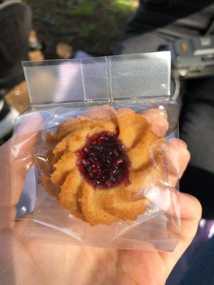 Close-up of one of the cookies, my favorite one! at AIN SOPH.Journey in Tokyo