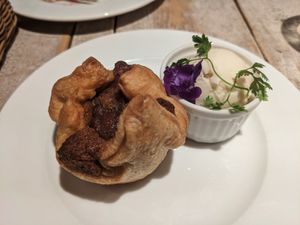 Chestnut desert at AIN SOPH.Journey in Tokyo