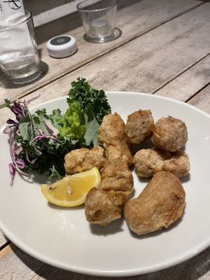 Vegan karaage (SO GOOD!)  at AIN SOPH.Journey in Tokyo