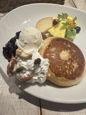 Fluffy pancakes!!   at AIN SOPH.Journey in Tokyo