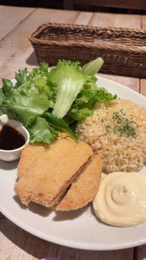 Soy cutlet  at AIN SOPH.Journey in Tokyo