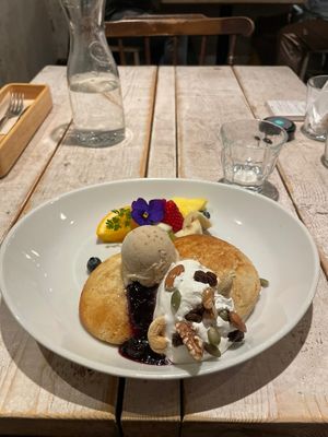 Pancakes at AIN SOPH.Journey in Tokyo