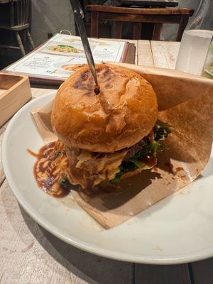 look at that melted “cheese”   at AIN SOPH.Journey in Tokyo