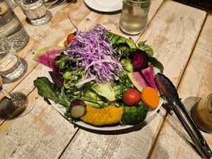 Salad at AIN SOPH.Journey in Tokyo