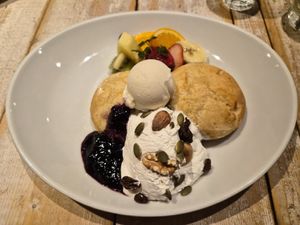 Heavenly pancakes at AIN SOPH.Journey in Tokyo