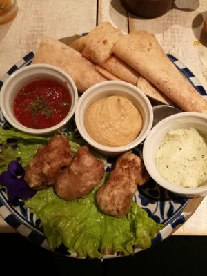 Soy karaage at AIN SOPH.Journey in Tokyo