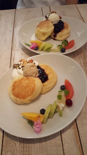 heavenly pancakes at AIN SOPH.Journey in Tokyo