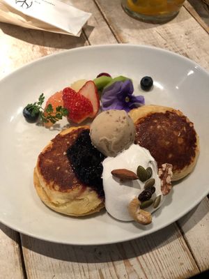 Vegan Pancakes at AIN SOPH.Journey in Tokyo