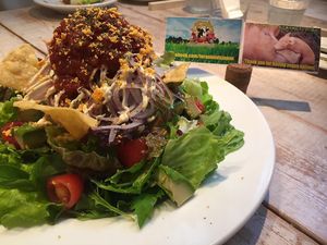 Taco rice at AIN SOPH.Journey in Tokyo