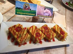 Omelette at AIN SOPH.Journey in Tokyo