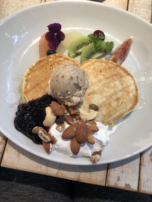 Tasty pancakes!  at AIN SOPH.Journey in Tokyo