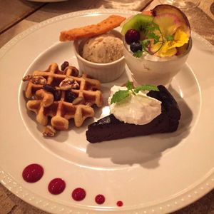 Dessert plate  at AIN SOPH.Journey in Tokyo