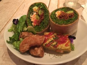 The main course of the everything meal at AIN SOPH.Journey in Tokyo