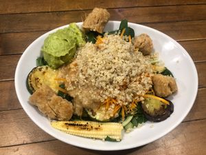 Quinoa salad - YUM! at AIN SOPH.Journey in Tokyo