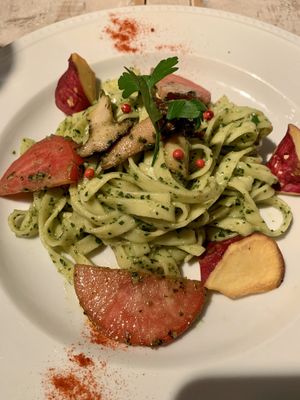 Pesto pasta at AIN SOPH.Journey in Tokyo