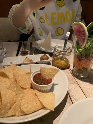 Homemade nachos at AIN SOPH.Journey in Tokyo