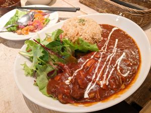 Delicious Hayashi rice! at AIN SOPH.Journey in Tokyo