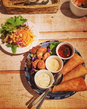 Vegan menu at AIN SOPH.Journey in Tokyo