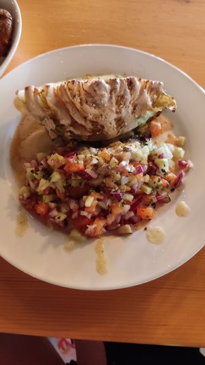 Vegan at BaBa Bar in Korcula