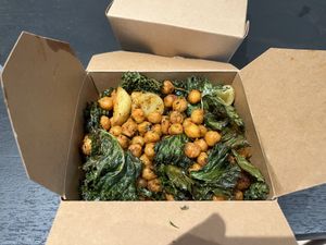 Spicy pois chiches  at Sugarr Mamie in Paris