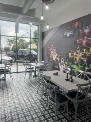 Inside  at Le Peep in Speedway