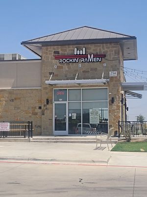 Building at Rockin' Ramen in Temple