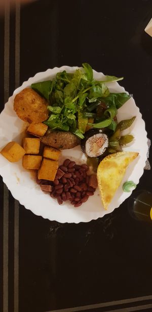 Buffet chosen plate at Ton Shan in Juiz De Fora