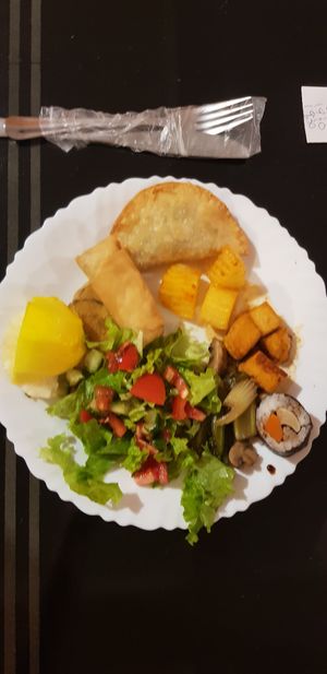 Buffet chosen plate 2 at Ton Shan in Juiz De Fora