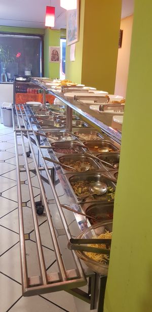 Buffet view at Ton Shan in Juiz De Fora