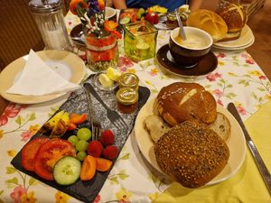 Veganes Frühstück (Kaffee nicht inklusive) at Café Moritz in Muensingen