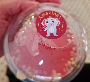 Pastís de galeta (per dalt) at El Vegan's in Sabadell