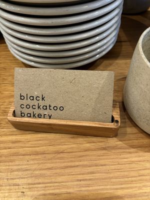   at Black Cockatoo Bakery  in Katoomba
