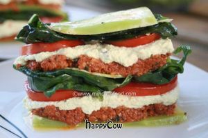 Raw Lasagna at Mind the Food in San Roque