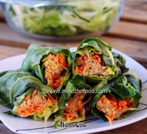 Raw Summer Rolls at Mind the Food in San Roque