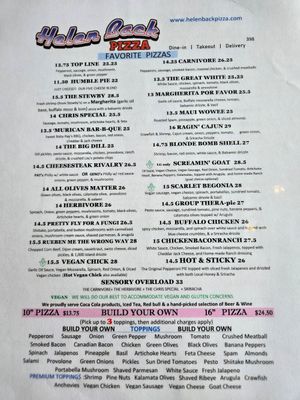  at Helen Back Pizza in Crestview