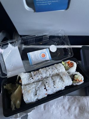  #Veganuary at CLT - Hisso Sushi in Charlotte