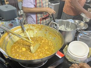 indian dahl  at Sun Mangsawirat Sun Baht - ศูนย์มังสวิรัติสูญบาท in Nakhon Pathom
