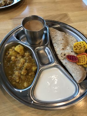 indian  at Sun Mangsawirat Sun Baht - ศูนย์มังสวิรัติสูญบาท in Nakhon Pathom