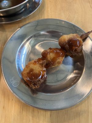 luk chin  at Sun Mangsawirat Sun Baht - ศูนย์มังสวิรัติสูญบาท in Nakhon Pathom