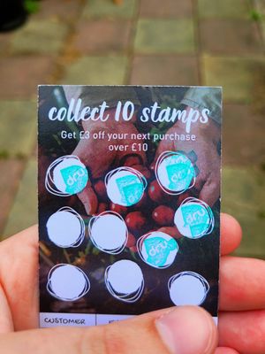 Dimensions Reward Card. at Dimensions in Bangor