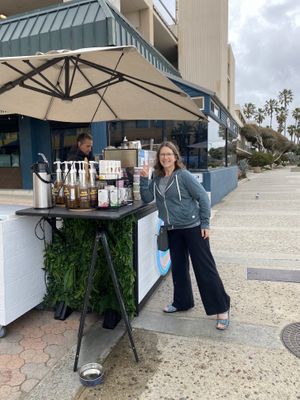SUPER delicious coffee and amazing baked goods!   at Freedom Coffee in Ventura