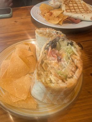 Vegan Chicken burrito at MACHETE Berlin in Berlin