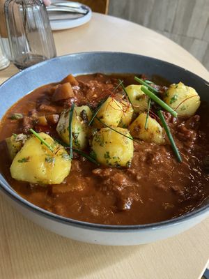 Gulasch - perfect taste and texture  at Soul Kitchen in Leipzig