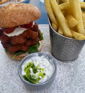 Falafel burger   at Word of Mouth   in Sliema