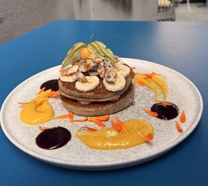 Tasty place for breakfast or main meal. They have many vegan option and also plant basted milk for coffee. Stuff is very nice.   at Word of Mouth   in Sliema