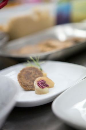 Every tuesday evening:  five course gastronomic menu at Bar Recyclart in Brussels